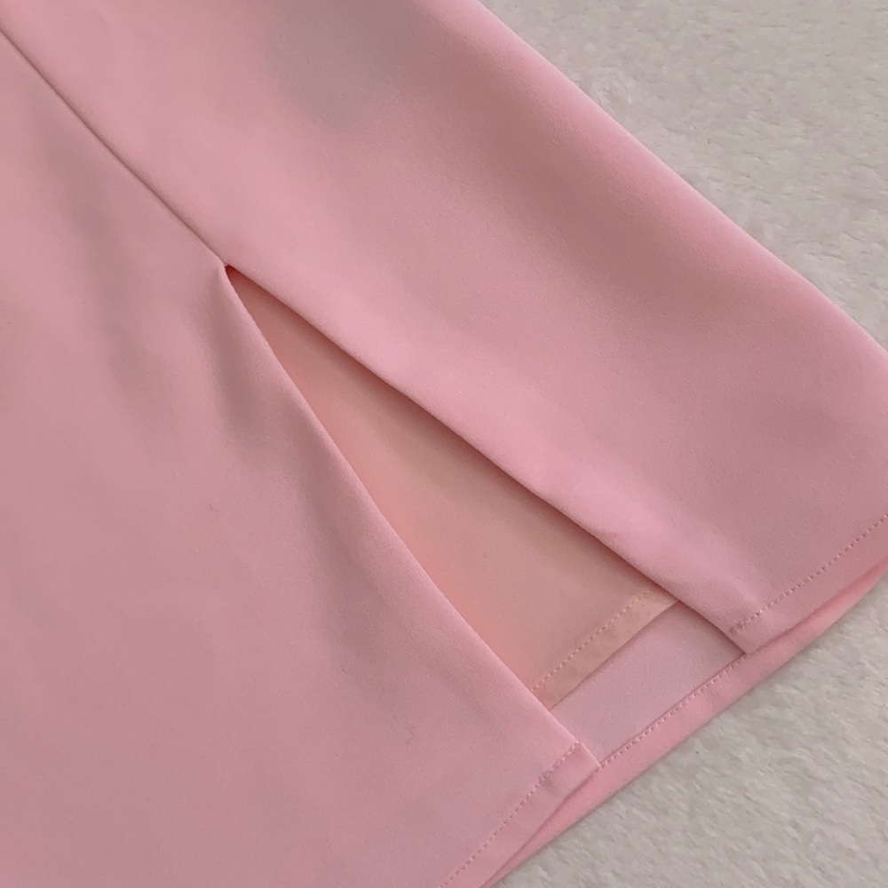 {Revolve} NBD x NAVEN | Mona Asymmetrical One Shoulder Mini Dress Lotus Pink (M) - Picture 6 of 16